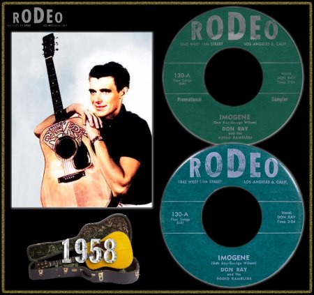 DON RAY & THE RODEO RAMBLERS - IMOGENE