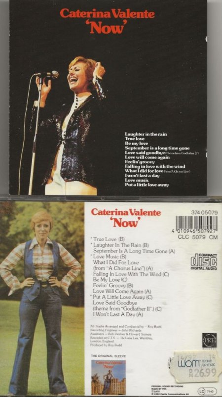 CATERINA VALENTE - CD's