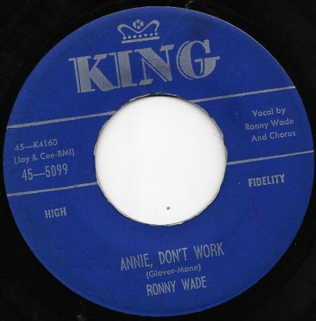 RONNY WADE (X. LINCOLN)