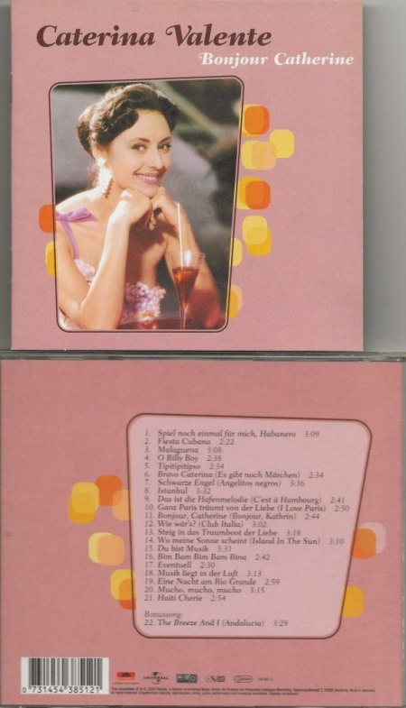 CATERINA VALENTE - CD's