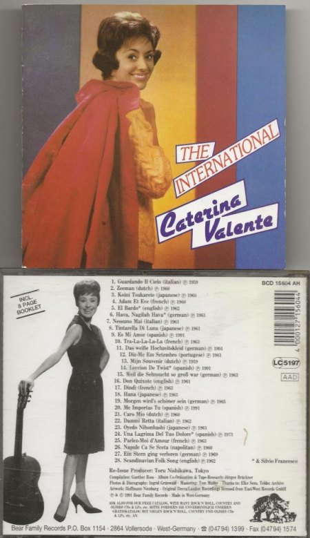 CATERINA VALENTE - CD's