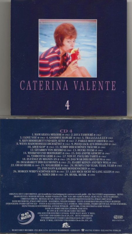 CATERINA VALENTE - CD's