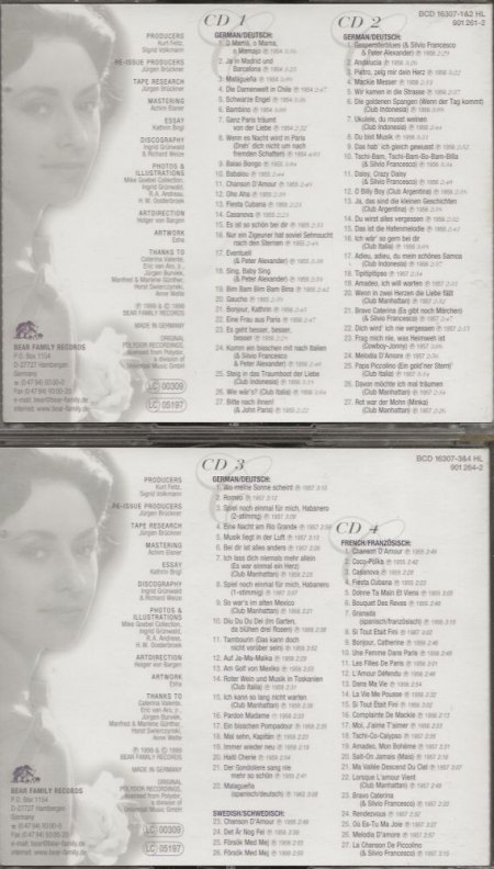 CATERINA VALENTE - CD's