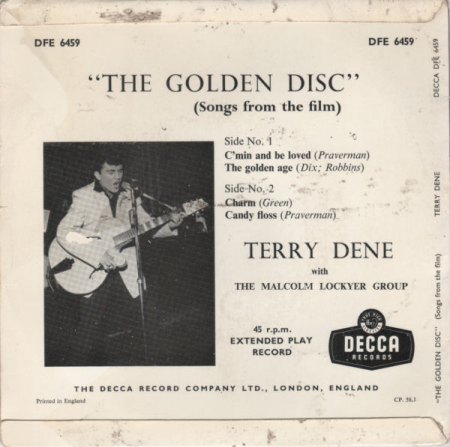 THE GOLDEN DISC / Die goldene Schallplatte / The In-Between Age (1957/58)