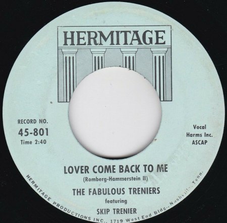 The TRENIERS - Jump Blues