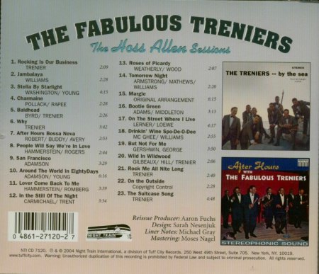 The TRENIERS - Jump Blues