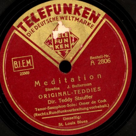 TEDDY STAUFFER (1909-1991) & seine Teddies