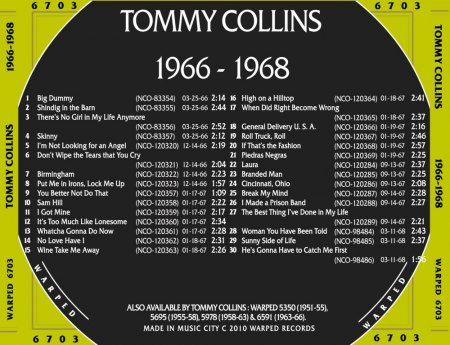 TOMMY COLLINS
