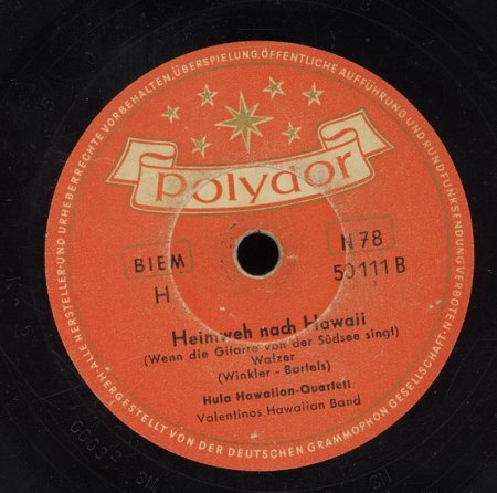 HULA HAWAIIAN QUARTETT