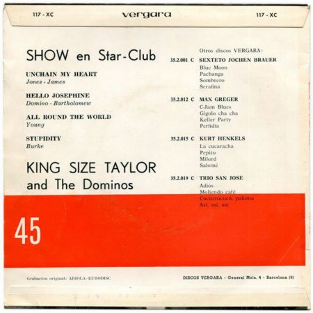 KING SIZE TAYLOR