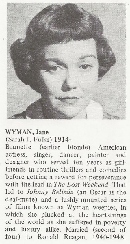 JANE WYMAN