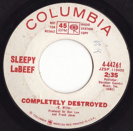 TOMMY LA BEFF (= Sleepy La Beef)