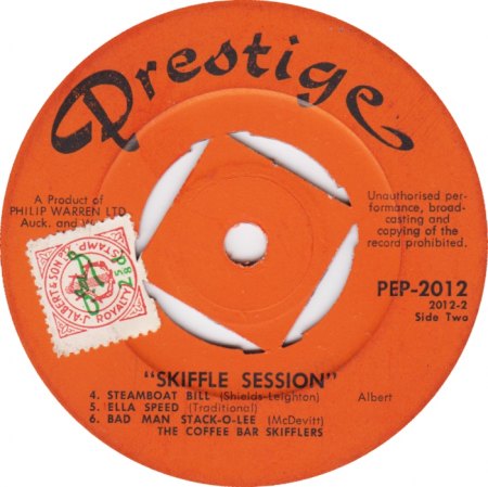 COFFE BAR SKIFFLERS - Skiffle Music