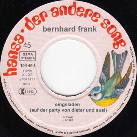 BERNHARD FRANK