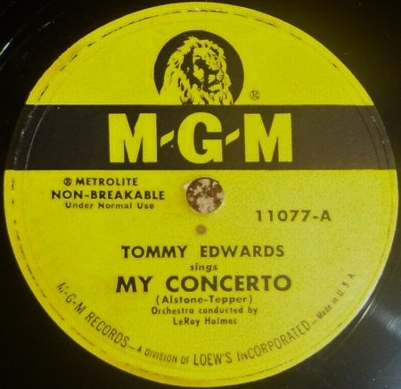 TOMMY EDWARDS
