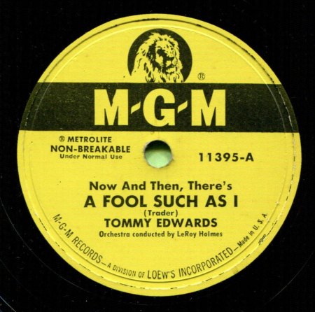 A Fool Such As I