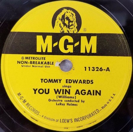 TOMMY EDWARDS