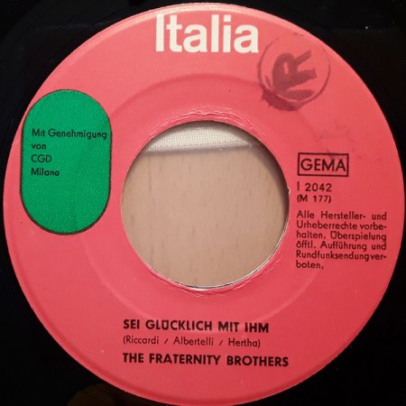 deutsche Italia-Pressung Italia 2049?