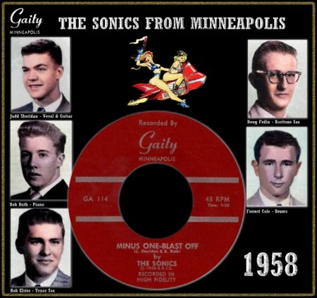 SONICS - MINUS ONE-BLAST OFF