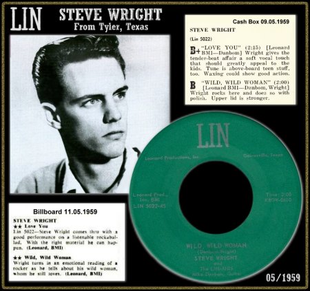 STEVE WRIGHT - WILD WILD WOMAN