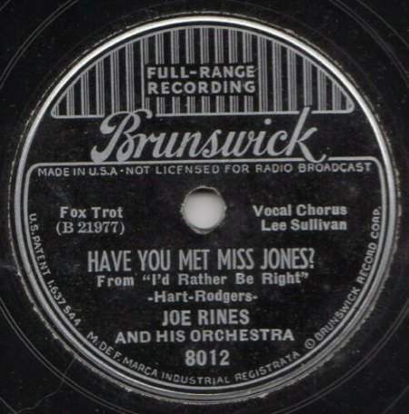 JOE RINES (JOHN RYAN)