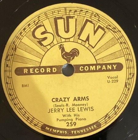 JERRY LEE LEWIS on 78 RPM