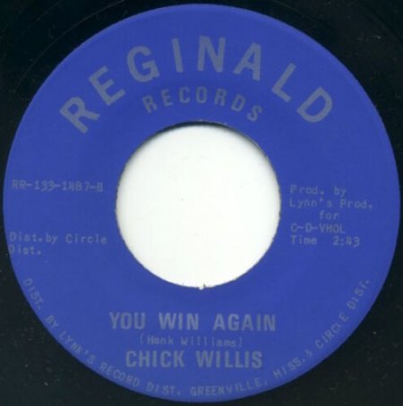 ROBER "CHICK" WILLIS