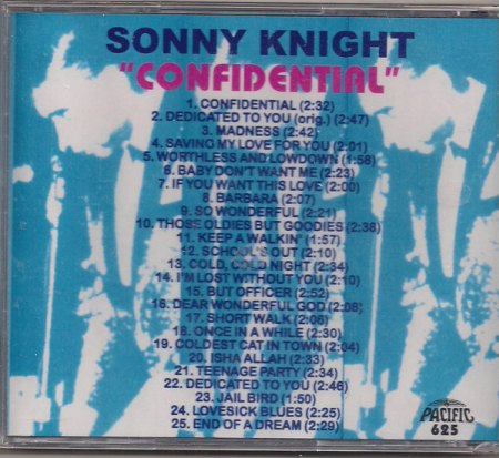 SONNY KNIGHT - einmal wieder Doo Wop