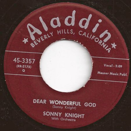 SONNY KNIGHT - einmal wieder Doo Wop