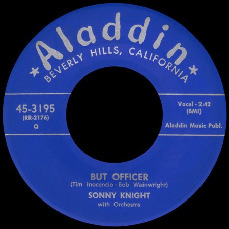 SONNY KNIGHT - einmal wieder Doo Wop