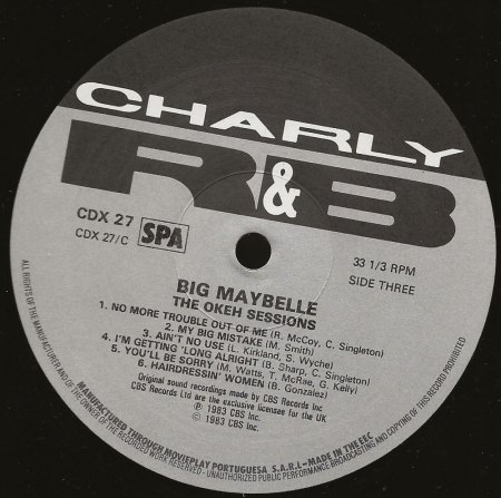 BIG MAYBELLE (Smith) - R&B Woman (6)