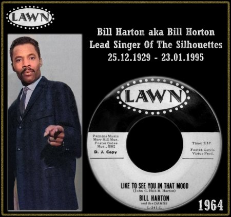 BILL HARTON & THE DAWNS - LIKE TO SEE YOU IN THAT MOOD