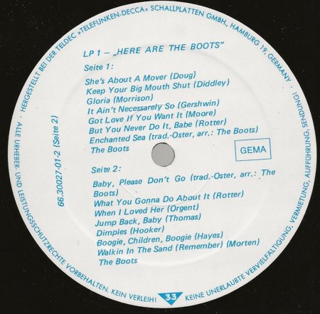 BOOTS - die beste Berliner Band