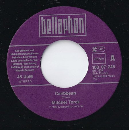 MITCHELL TOROK - die Story von "Caribbean"