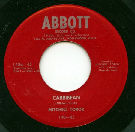 MITCHELL TOROK - die Story von "Caribbean"
