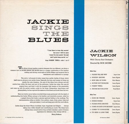 JACKIE WILSON LP's
