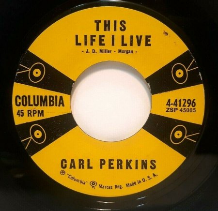 Carl Perkins - seine Singles