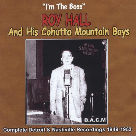 ROY HALL - Rockabilly-Star im Hintergrund