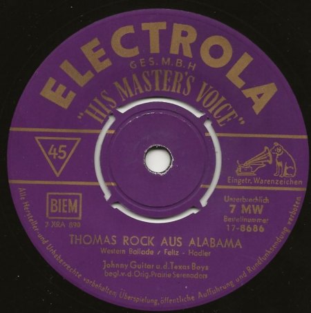 JOHNNY GUITAR, der Interpret