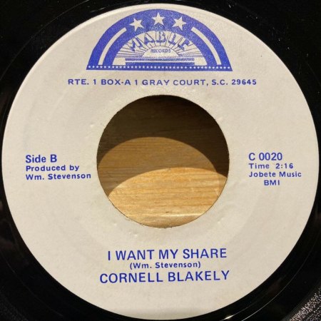CORNELL BLAKELY