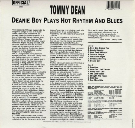 TOMMY DEAN
