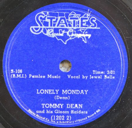TOMMY DEAN
