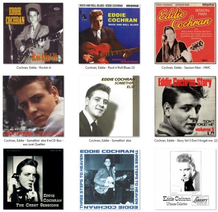 EDDIE COCHRAN - LP's