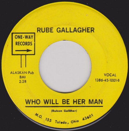 JAMES 'Rube'  GALLAGHER