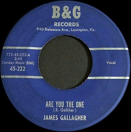 JAMES 'Rube'  GALLAGHER