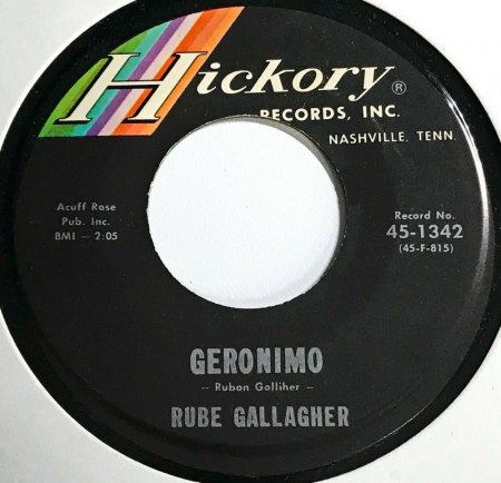 JAMES 'Rube'  GALLAGHER