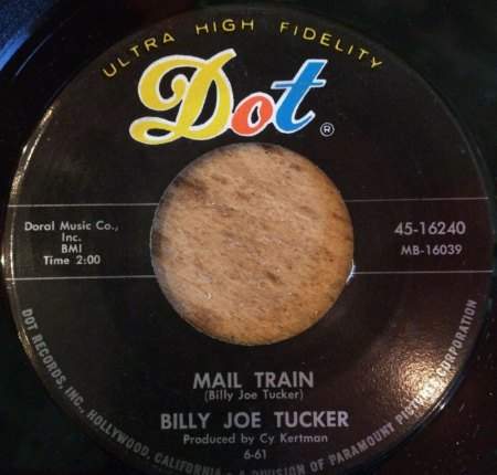BILLY JOE TUCKER