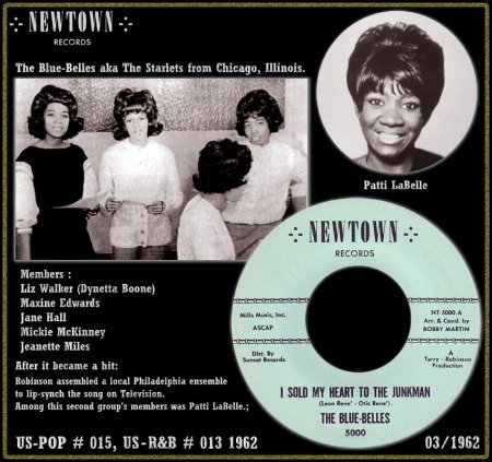 BLUE-BELLES - I SOLD MY HEART TO THE JUNKMAN
