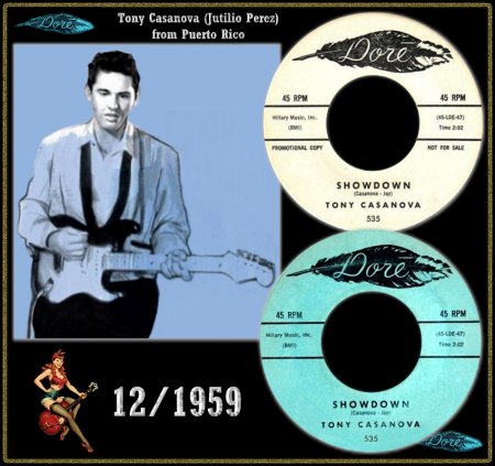 TONY CASANOVA - SHOWDOWN