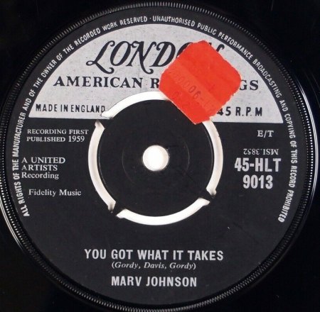 MARV JOHNSON